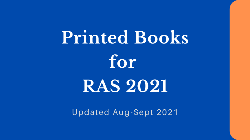 Cover Image RAS 2021 Printed Notes September 2021